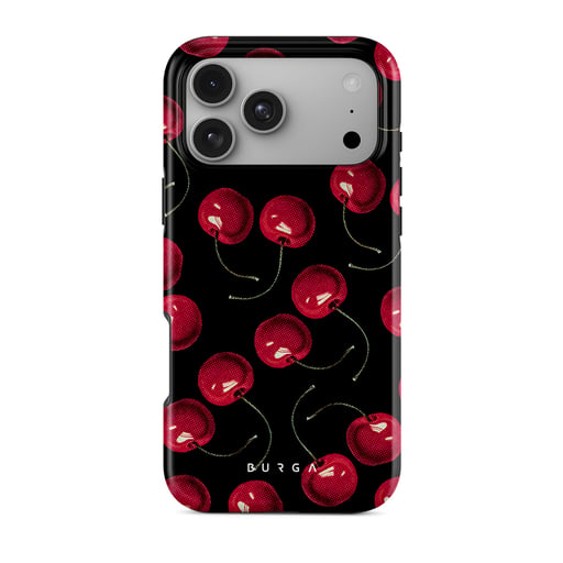 BURGA ハートデザイン iPhone 17 ケース iPhone 17 Pro Max Case, Cherrybomb | BURGA